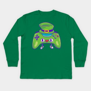 St Patricks day Gaming Controller Kids Long Sleeve T-Shirt